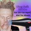 Máy sấy tóc 2 chiều nóng lạnh 3.500W công suất lớn ánh sáng xanh kèm mỏ vịt - Bảo hành 1 đổi 1 3