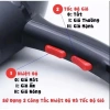 Máy sấy tóc 2 chiều nóng lạnh 3.500W - Tạo kiểu chuẩn salon, giá ưu đãi 69.000₫ 2