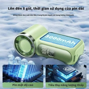 Máy sấy tóc 2 chiều nóng lạnh 6.000W công suất lớn - Bảo hành 1 đổi 1 - Giá 158.000đ 4