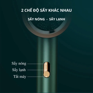 Máy sấy tóc 2 chiều nóng lạnh công suất lớn 3 chế độ salon - Giá 88.000₫