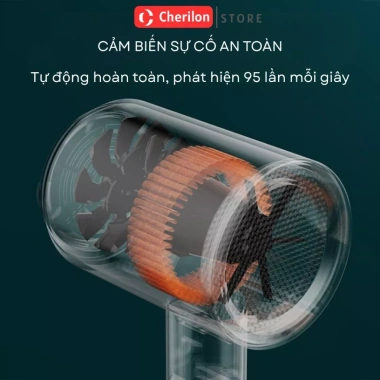 Máy sấy tóc 2.300W công suất lớn, ion âm bảo vệ tóc, sấy khô siêu tốc - 85.000đ