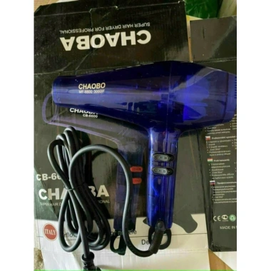 Máy sấy tóc cao cấp Chaobo CB-6.600 2 chế độ - Nội địa Trung, màu xanh, giảm còn 239.000₫