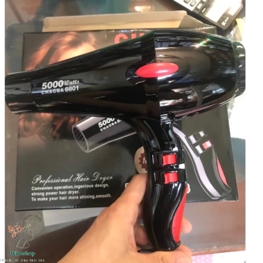 Máy sấy tóc CHAOBA 2 chiều nóng lạnh 5.000W salon mã 8.801 - Giá 168.000 VND