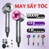 Máy sấy tóc công nghệ ion âm tính 2.800W ba bánh răng, nhiệt độ kép, không lá, thổi mạnh, giá chỉ 299.999₫ 2