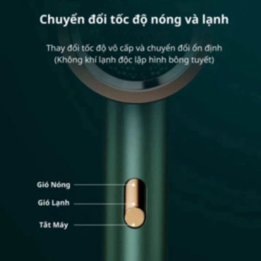 Máy sấy tóc Didooglt 2 chiều nóng lạnh 2.300W, công suất lớn, cao cấp - chỉ 89.000₫