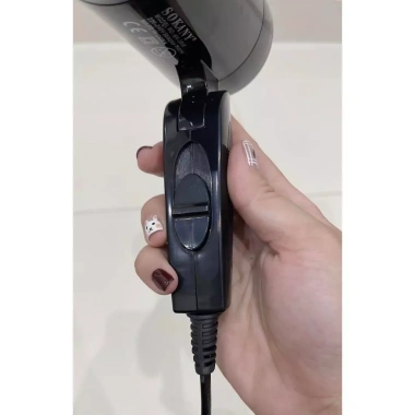 Máy Sấy Tóc Du Lịch Sokany 3.666 Mini Gấp Gọn, Siêu Tốc 2 Chế Độ Nóng, Tiện Lợi Cho Mọi Điểm Đến