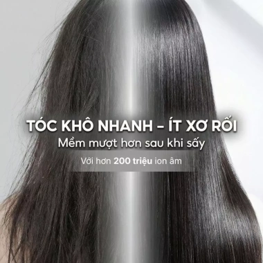 Máy sấy tóc đứng Vietnamrobovac A4D ion âm, góc 180 – Tóc mềm mượt, giá 4,278,434₫