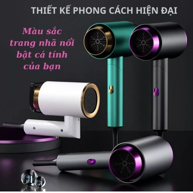 Máy sấy tóc gấp gọn cao cấp - sấy khô nhanh, an toàn, giá 166.250₫ - giảm 20%