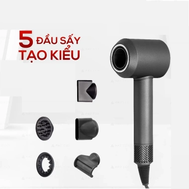 Máy sấy tóc HỎA TỐC 2.300W công suất cao, đa đầu tạo kiểu, bảo hành 12 tháng - 329.000₫ 2
