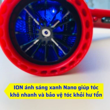 Máy sấy tóc HS68-3.500 công suất lớn 2 chiều nóng lạnh, ion âm - 398.000₫ 2