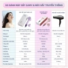 Máy sấy tóc ion 2 chiều nóng lạnh 2.500W, 12 tháng bảo hành, tốc độ nhanh, giá ưu đãi 276k 6