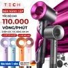 Máy sấy tóc ion âm 2 chiều nóng lạnh, không cánh 3 tốc độ công suất cao, đầu tạo kiểu - 339k