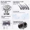 Máy sấy tóc ion âm 2 chiều nóng lạnh, không cánh 3 tốc độ công suất cao, đầu tạo kiểu - 339k 8