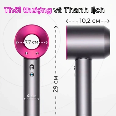 Máy sấy tóc ion âm 2 chiều Wisezen 1.400W Nóng Lạnh, quà tặng 359.000đ