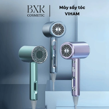 Máy sấy tóc ion âm 2.000W, công suất lớn, bảo vệ tóc, độ ồn thấp, tiện dụng an toàn BXK COSMETICS