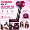 Máy sấy tóc ion âm 5in1 METIS không cánh quạt 2.200W 3 tốc độ 2 chiều + đầu sấy 7