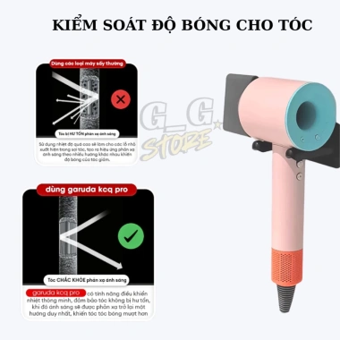Máy sấy tóc ion âm công suất lớn, nóng lạnh tạo kiểu nhanh, sấy êm không khô - GGStore 265k 5 Máy sấy tóc ion âm công suất lớn, nóng lạnh tạo kiểu nhanh, sấy êm không khô - GGStore 265k 5