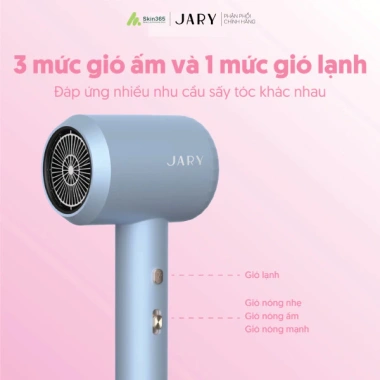 Máy sấy tóc ion âm JARY 2.000W - Nhỏ gọn, công suất mạnh, giá ưu đãi 327.000 VND 6
