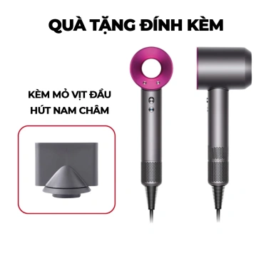 Máy sấy tóc ion âm KAW 2 chiều nóng lạnh 1.600W gấp gọn nhẹ, BH 12 tháng, chỉ 434.000₫