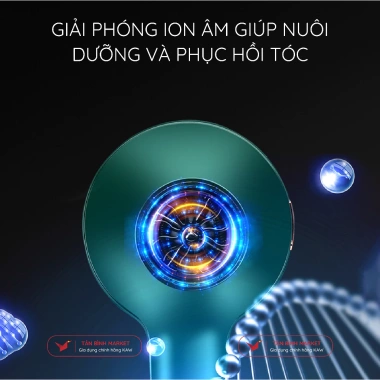 Máy sấy tóc Kaw 2.000W – 6 tốc độ gió, 3 chế độ nhiệt, bảo vệ tóc, tạo kiểu chuyên nghiệp, giá chỉ 149.000đ