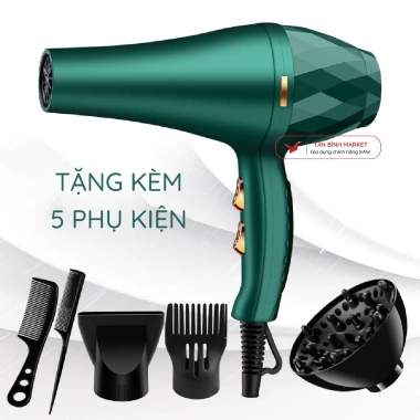 Máy sấy tóc Kaw 2.000W – 6 tốc độ gió, 3 chế độ nhiệt, bảo vệ tóc, tạo kiểu chuyên nghiệp, giá chỉ 149.000đ 9 Máy sấy tóc Kaw 2.000W – 6 tốc độ gió, 3 chế độ nhiệt, bảo vệ tóc, tạo kiểu chuyên nghiệp, giá chỉ 149.000đ 9