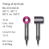 Máy sấy tóc KAW 2.000W công suất lớn, ion âm giảm khô, bảo vệ tóc tối ưu, giảm giá 17% 2
