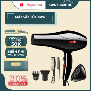 Máy Sấy Tóc KAW Chế Độ 2 Chiều Tạo Kiểu Chuyên Nghiệp Lỗi 1 Đổi 1 Giá 135.000 VND 9 Máy Sấy Tóc KAW Chế Độ 2 Chiều Tạo Kiểu Chuyên Nghiệp Lỗi 1 Đổi 1 Giá 135.000 VND 9