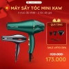 Máy sấy tóc KAW K2.000 2.000W sấy nóng lạnh kèm 5 phụ kiện Giá ưu đãi 180.500 VND