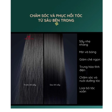 Máy sấy tóc KAW K2.000 2.000W sấy nóng lạnh kèm 5 phụ kiện Giá ưu đãi 180.500 VND