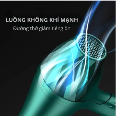 Máy Sấy Tóc KAW-K2.000 Chính Hãng - Bảo Vệ Tóc, Chống Khô Sơ, Kèm Phụ Kiện, Bảo Hành