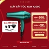 Máy sấy tóc KAW K2.000 công suất lớn, bảo vệ tóc, chống khô, kèm phụ kiện tạo kiểu, bảo hành chính hãng - 139.650₫