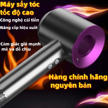 Máy sấy tóc KHY 3.500W - Gió 70m/s siêu mạnh, sấy nhanh, động cơ 110.000v/p, bảo hành, chỉ 374.400₫ 2