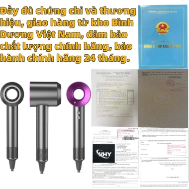Máy sấy tóc KHY 3.500W - Gió 70m/s siêu mạnh, sấy nhanh, động cơ 110.000v/p, bảo hành, chỉ 374.400₫ 9