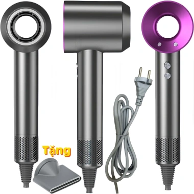 Máy sấy tóc KHY 3.500W - Gió 70m/s siêu mạnh, sấy nhanh, động cơ 110.000v/p, bảo hành, chỉ 374.400₫ 10