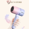 Máy sấy tóc mini 1.000W RIN Đèn xanh dưỡng tóc mượt, ẩm, gấp gọn, tạo kiểu chuyên nghiệp 3
