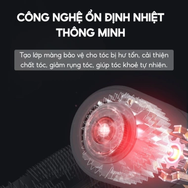 Máy sấy tóc mini 2 chiều HOKU 1.500W, gấp gọn, tạo kiểu chuyên nghiệp MST02 115k