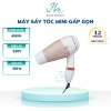 Máy sấy tóc mini 450W gập gọn 2 chế độ sấy, siêu nhẹ 16x19x7cm - giá ưu đãi 89.775 VND