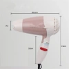 Máy sấy tóc mini 450W gập gọn 2 chế độ sấy, siêu nhẹ 16x19x7cm - giá ưu đãi 89.775 VND 4