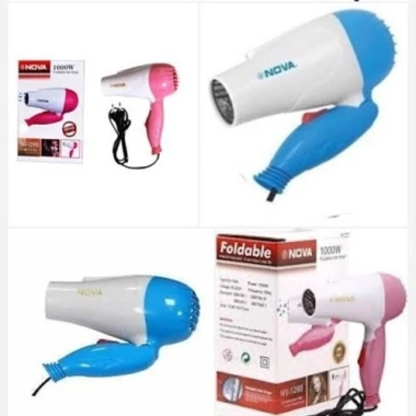Máy sấy tóc mini cầm tay 1.000W - Siêu nhẹ, nhanh khô, giảm giá 69.000 VND