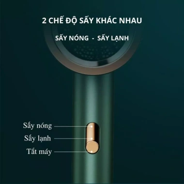 Máy sấy tóc mini công suất lớn 2 chiều nóng lạnh, ánh sáng tím - Giá chỉ 65.000₫ 9 Máy sấy tóc mini công suất lớn 2 chiều nóng lạnh, ánh sáng tím - Giá chỉ 65.000₫ 9