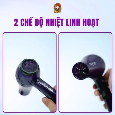 Máy sấy tóc mini Faermel FRM-200 - Nhỏ gọn, tiện lợi, hiệu quả, giá 280.000₫ từ Shop Bà Trùm Máy Uốn Thanh Phạm