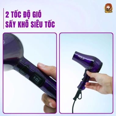 Máy sấy tóc mini Faermel FRM-200 - Nhỏ gọn, tiện lợi, hiệu quả, giá 280.000₫ từ Shop Bà Trùm Máy Uốn Thanh Phạm