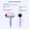 Máy sấy tóc mini gấp gọn 2 chiều nóng lạnh 3 chế độ chăm sóc chuẩn salon công suất lớn Giá 79.000₫ 3