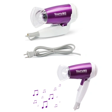 Máy sấy tóc mini gấp gọn YOURS 850W tạo kiểu chuyên nghiệp, không hại tóc 3