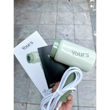Máy sấy tóc mini gấp gọn YOURS 850W tạo kiểu chuyên nghiệp, không hại tóc 6