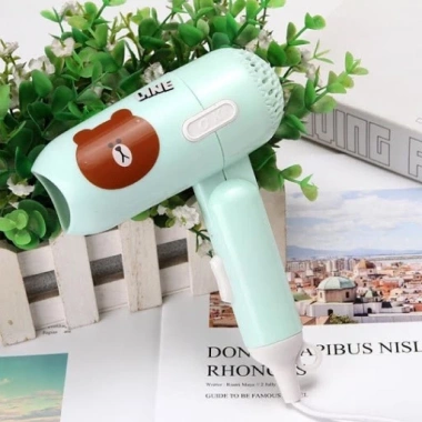 Máy sấy tóc mini hình thú gấp gọn - Icon siêu kute, giảm giá chỉ 75.616 VND