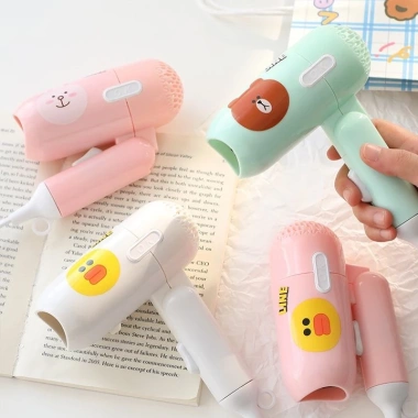 Máy sấy tóc mini hình thú gấp gọn - Icon siêu kute, giảm giá chỉ 75.616 VND