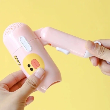 Máy sấy tóc mini hình thú gấp gọn - Icon siêu kute, giảm giá chỉ 75.616 VND