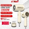 Máy sấy tóc mini Hiterry 3 tốc độ gió 2 chế độ nhiệt ion ánh sáng xanh salon