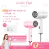 Máy sấy tóc mini HODEKT 3 chế độ gió nóng lạnh, đèn xanh bảo vệ tóc, giá chỉ 149k